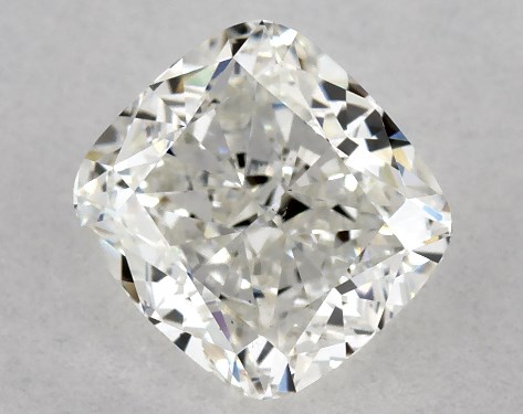 GIA 1.00 Carat H-VS2 Very Good Cut Cushion Modified Diamond